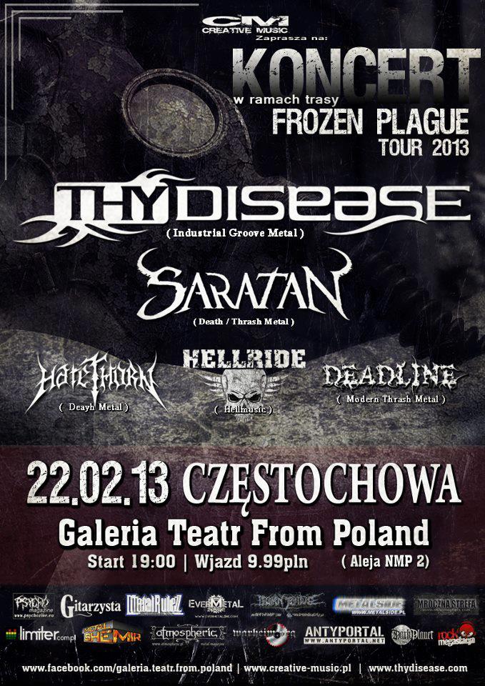 Frozen Plague Tour 2013
